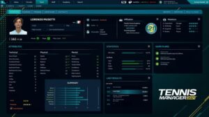 Tennis Manager 2021